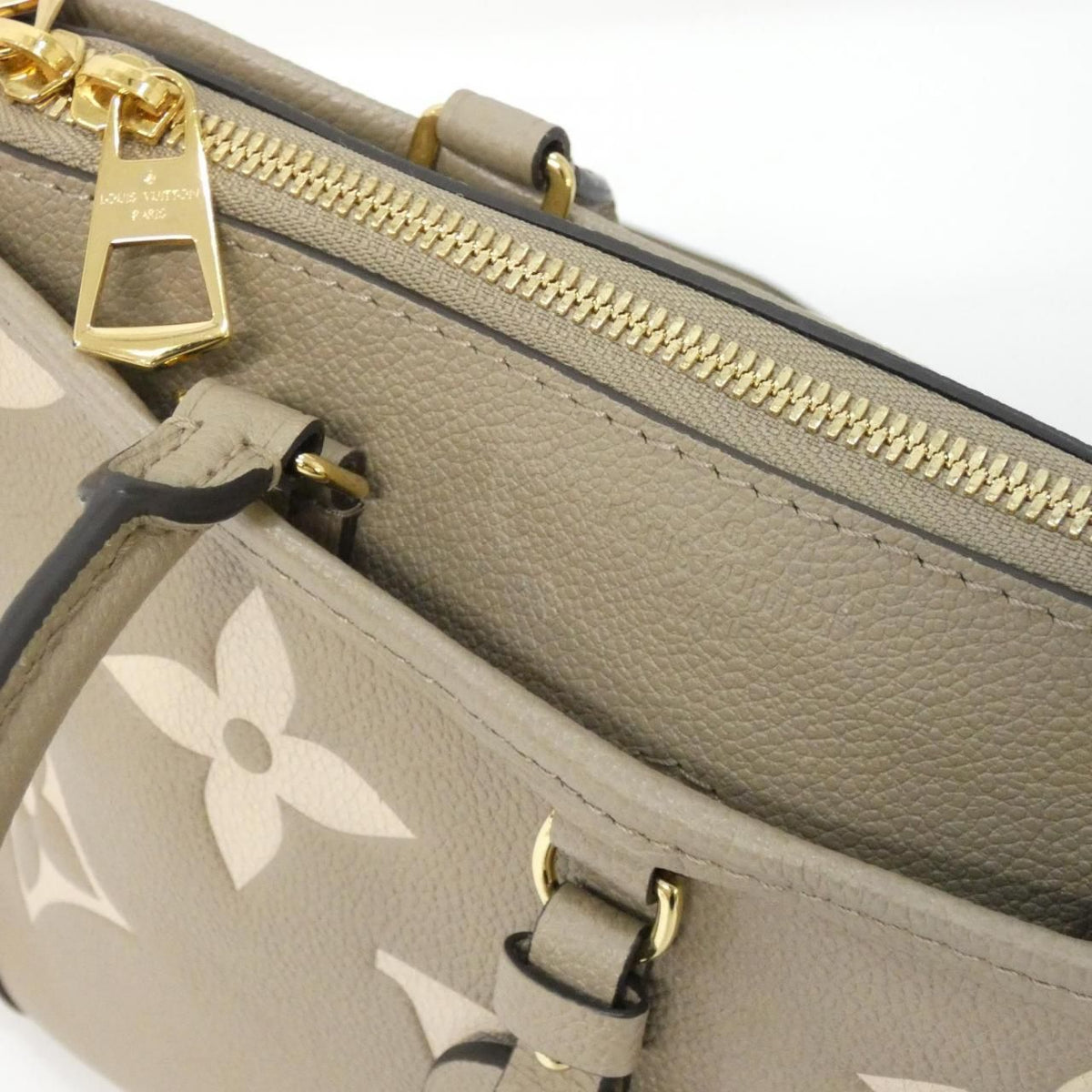 Louis Vuitton Two-Tone Monogram Empreinte Trianon Bag