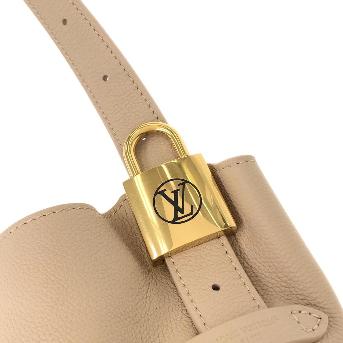 Louis Vuitton Lowkey Hobo Calf Shoulder Bag