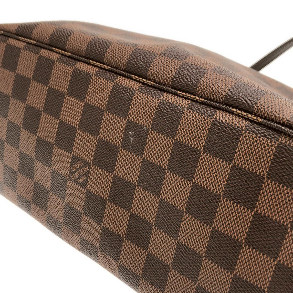 Louis Vuitton Damier Neverfull Coated Canvas Tote Bag