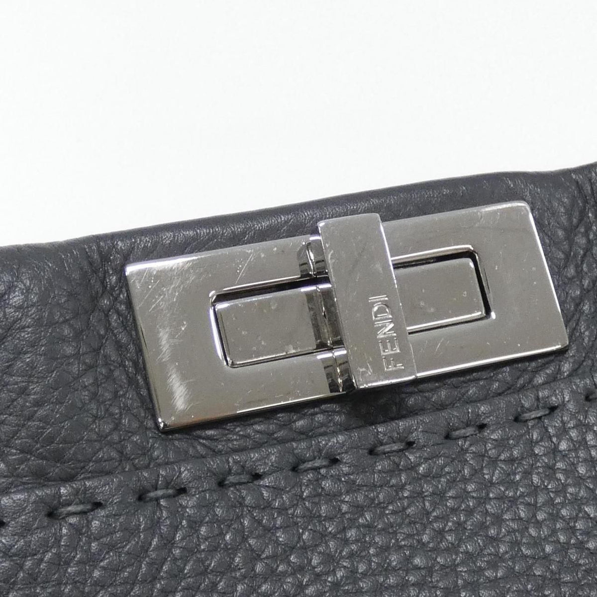 Fendi SELLERIA Peekaboo Calf Handbag