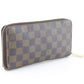 Louis Vuitton Zippy Wallet Damier Long Wallet