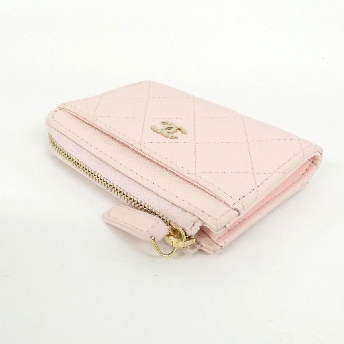 Chanel Timeless Classic Caviar Skin Card Case