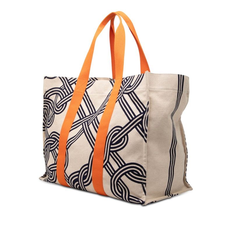 Hermes Neoud Marin Cotton Tote Bag