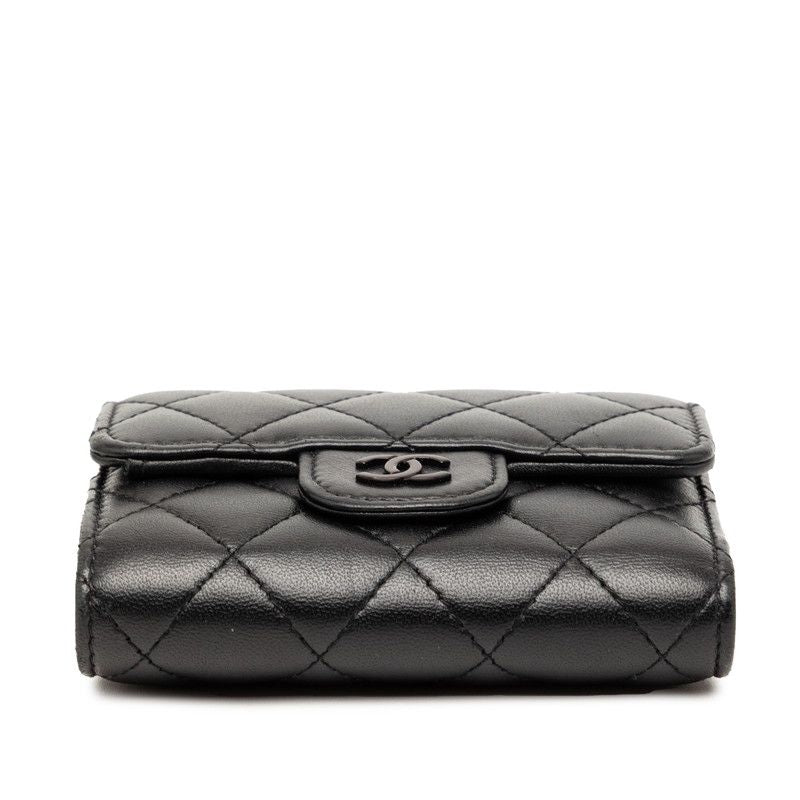Chanel Matelasse Lambskin Trifold Wallet