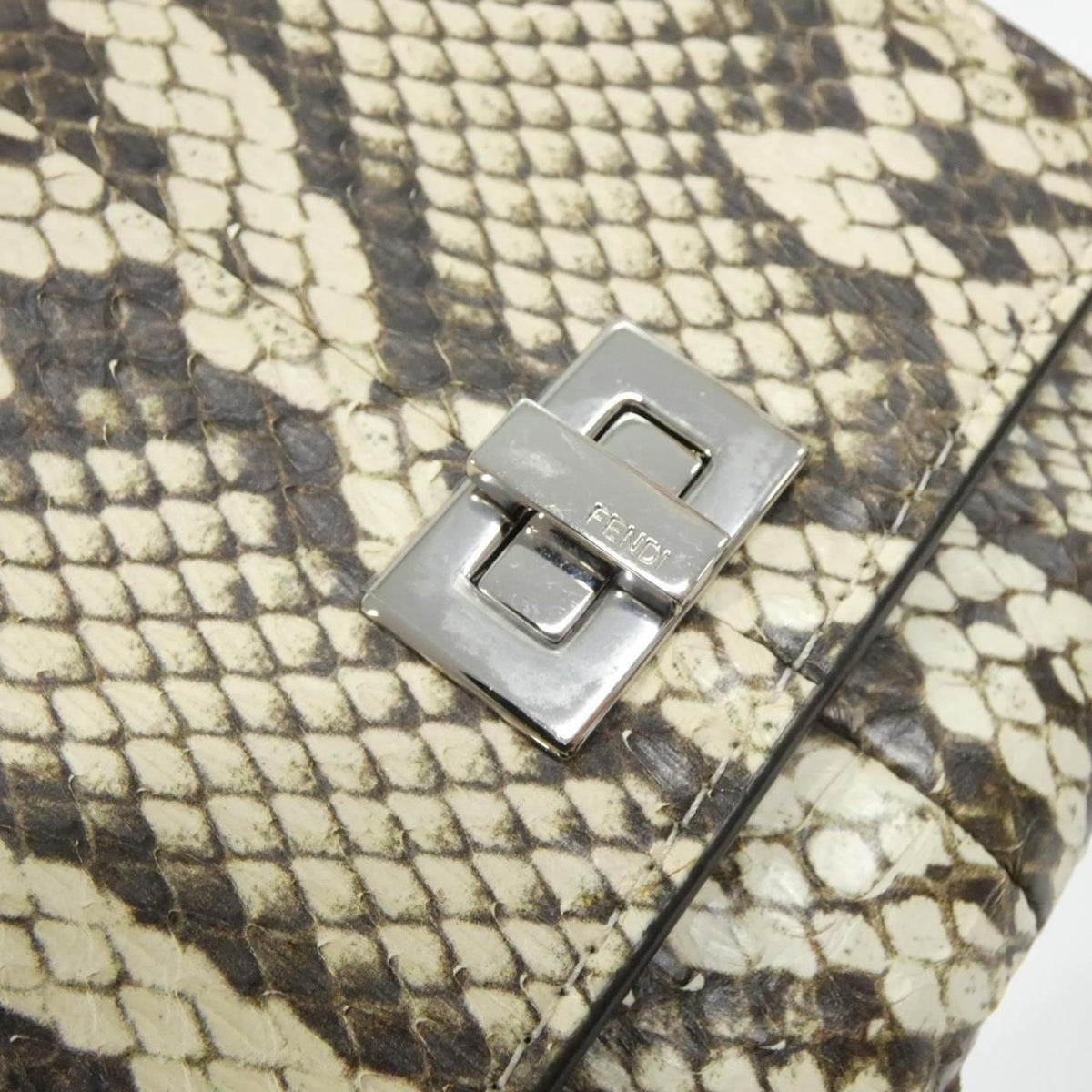 Fendi Selleria Peekaboo Elaphe Wallet