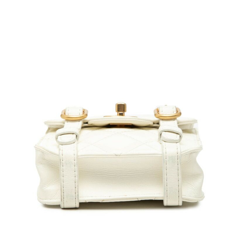 Chanel Coco Mark Matelasse Calf 2way Bag