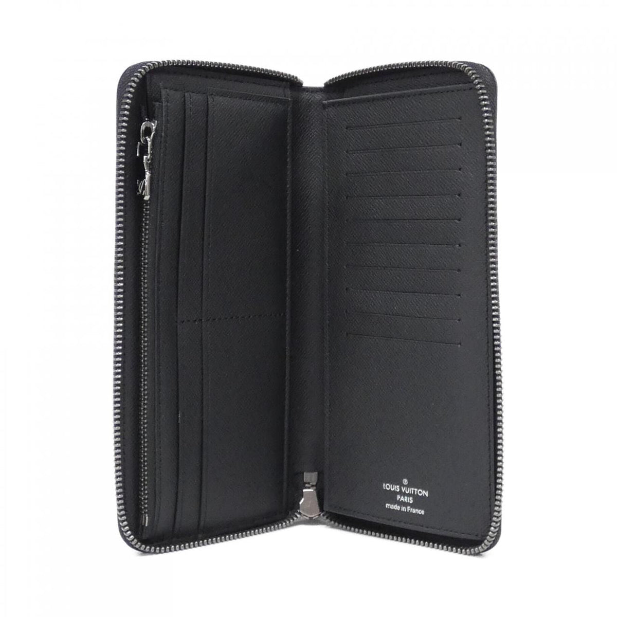 Louis Vuitton Zippy Wallet Vertical Monogram Eclipse Long Wallet