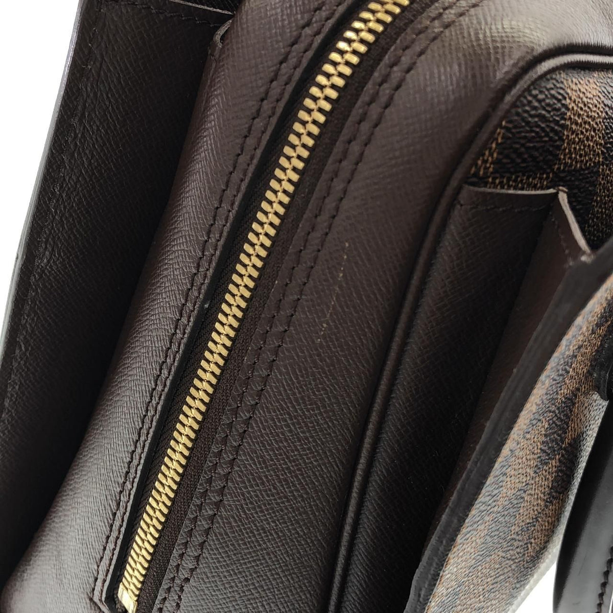 Louis Vuitton Damier Triana Coated Canvas Handbag