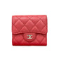 CHANEL Matelasse Lambskin Mini Wallet