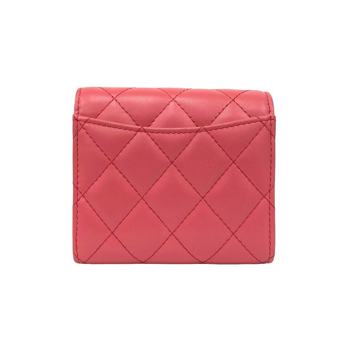 CHANEL Matelasse Lambskin Mini Wallet