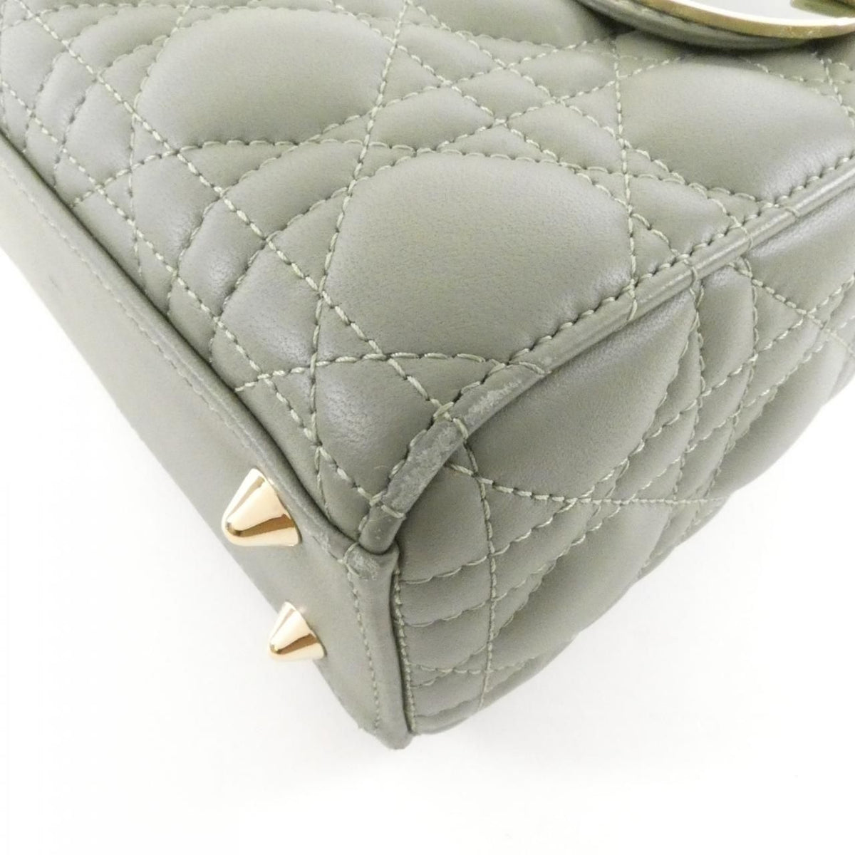 Christian Dior My ABCDior Lady Dior Small Lamb Shoulder Bag