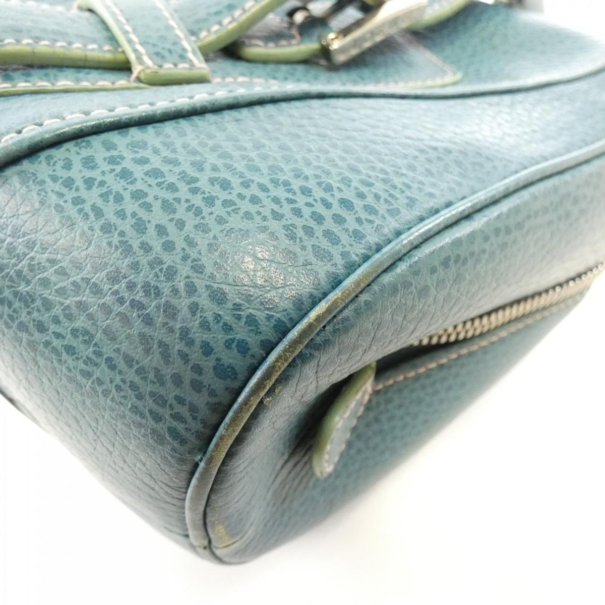 Loewe Senda Leather Shoulder Bag