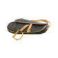 Christian Dior Saddle Denim Leather Shoulder Bag