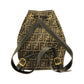 Fendi Canvas Leather Backpack