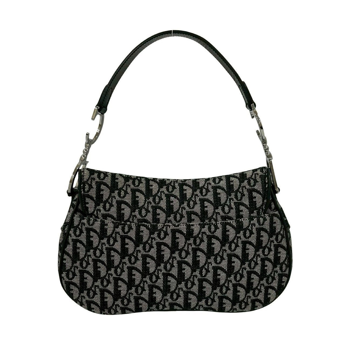 Christian Dior Trotter Canvas Leather Shoulder Bag