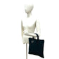 Loewe Anagram Canvas Leather Handbag