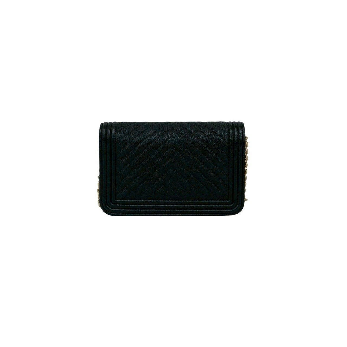 CHANEL Boy Chanel Caviar Skin Shoulder Bag
