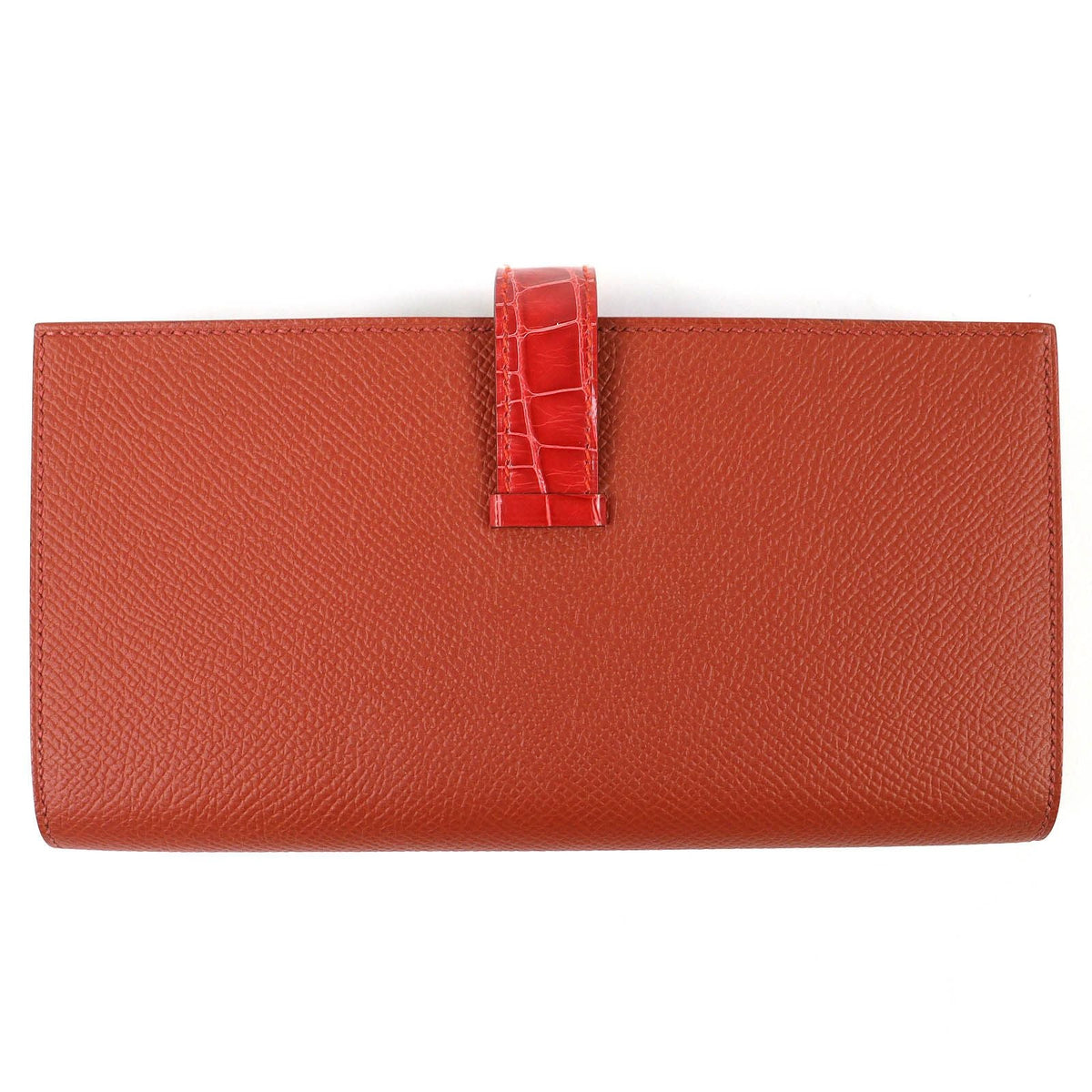 Herm�s Bearn Souffl Epsom Leather Wallet