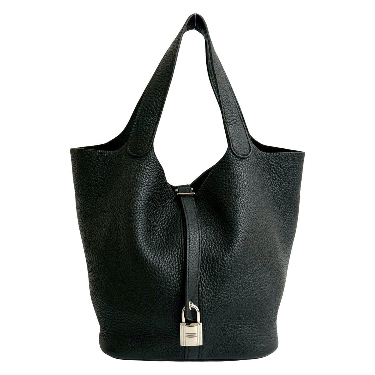 Herm�s Picotin Lock MM Taurillon Cl�mence Handbag
