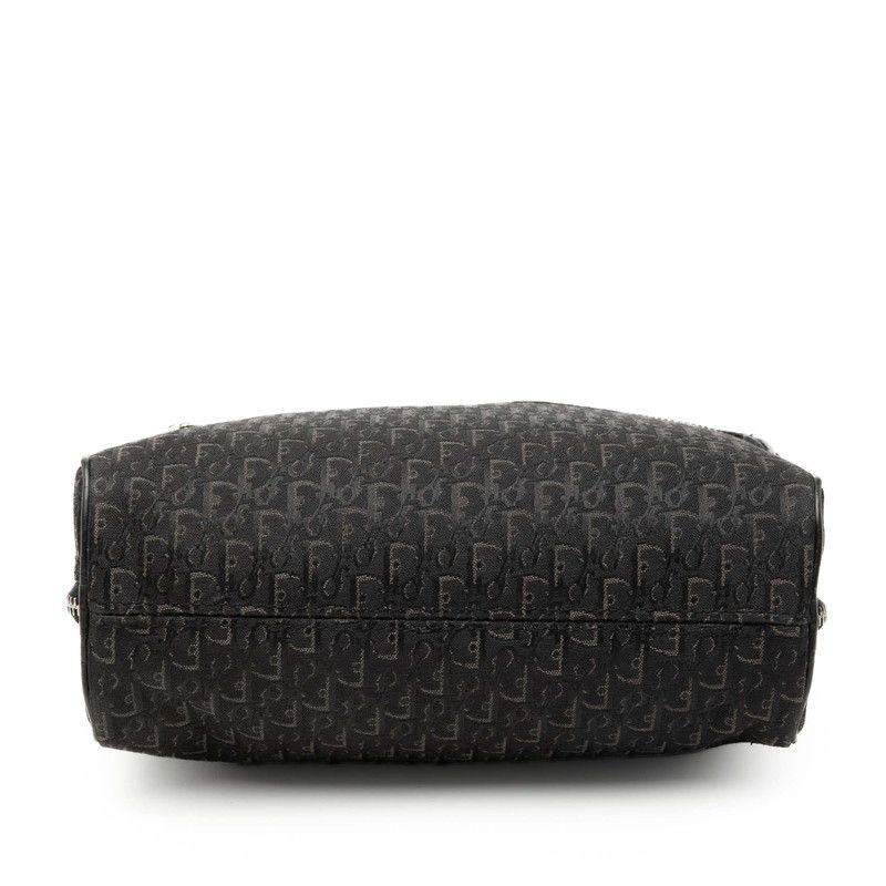 Dior Trotter Canvas Leather Handbag