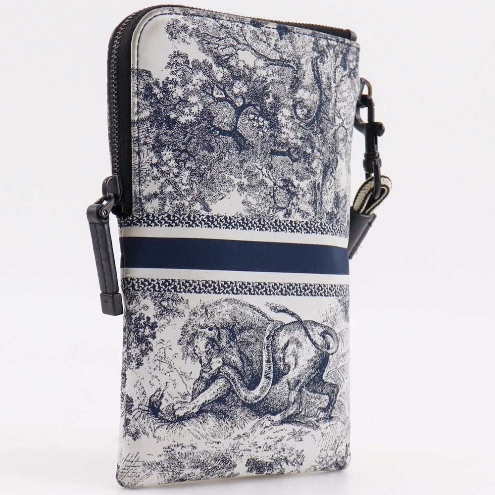 Christian Dior DiorTravel Toile de Jouy Nylon Shoulder Bag