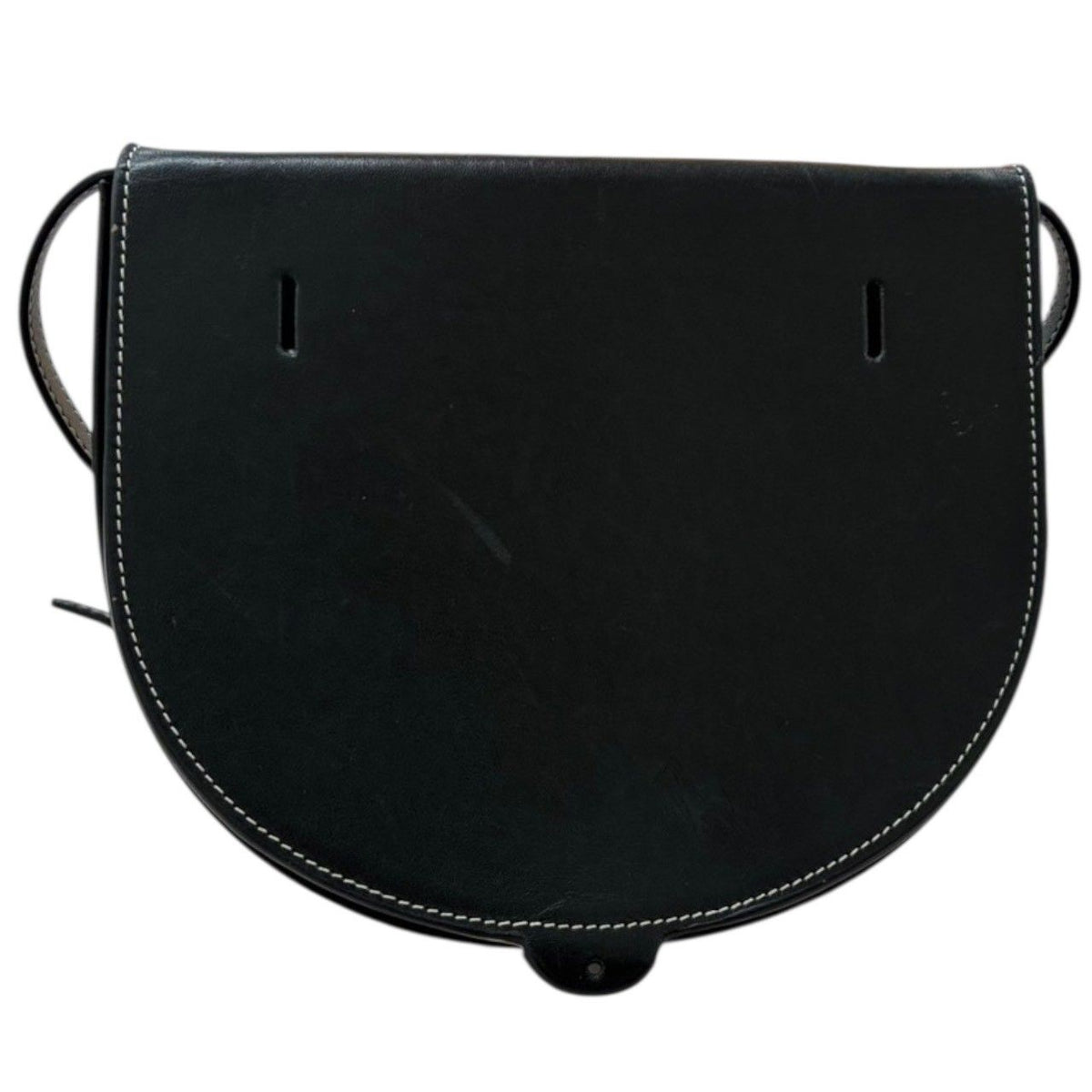 Loewe Anagram Heel Pouch Leather Shoulder Bag