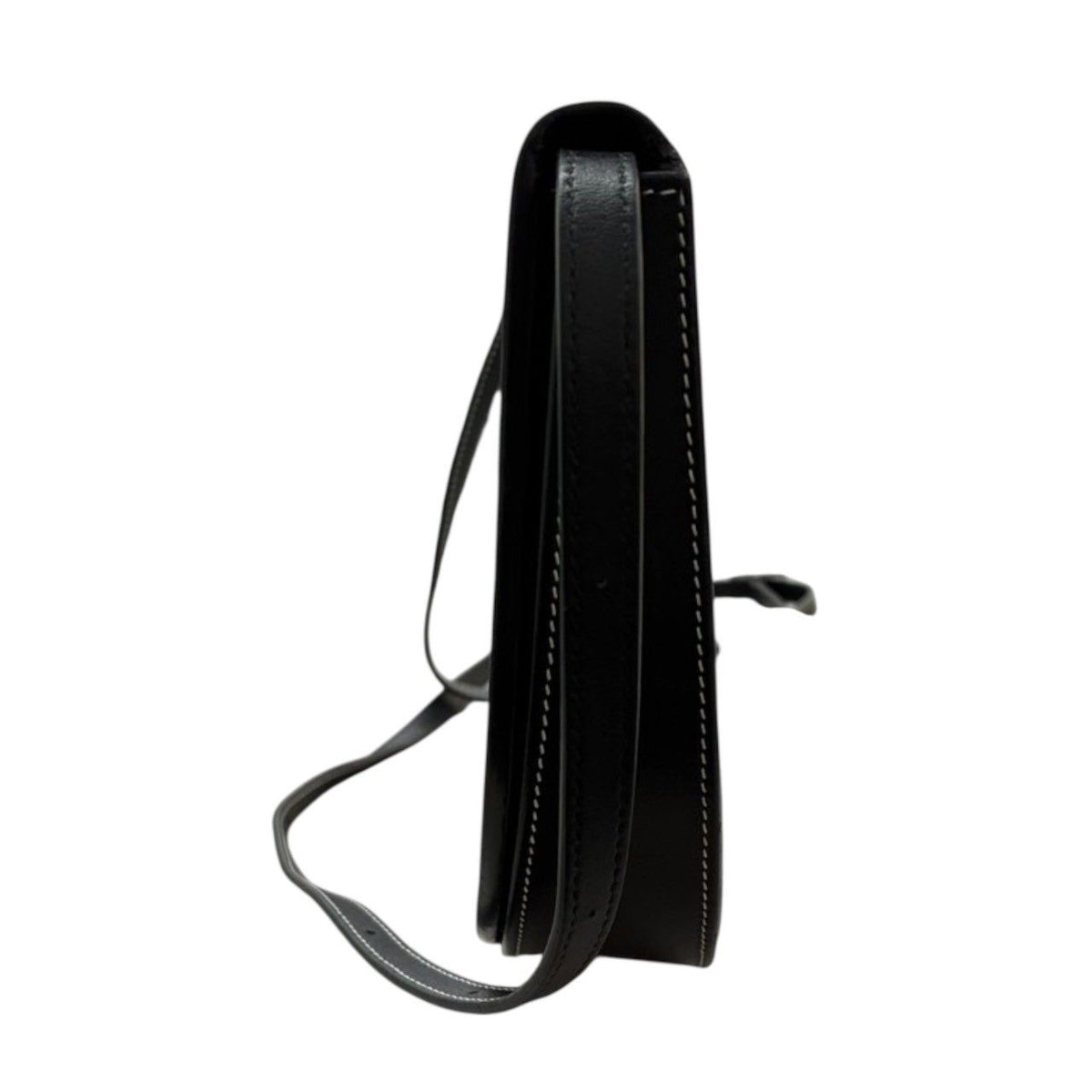 Loewe Anagram Heel Pouch Leather Shoulder Bag