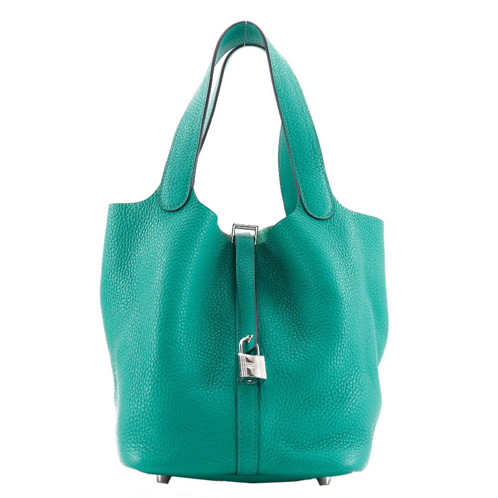 Herm s Picotin Lock MM Taurillon Cl mence Handbag