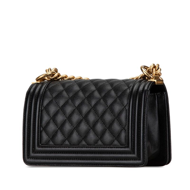 Chanel Boy Chanel Caviar Skin 2way Bag