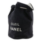 Chanel Mini Pool Bag Cotton Shoulder Bag