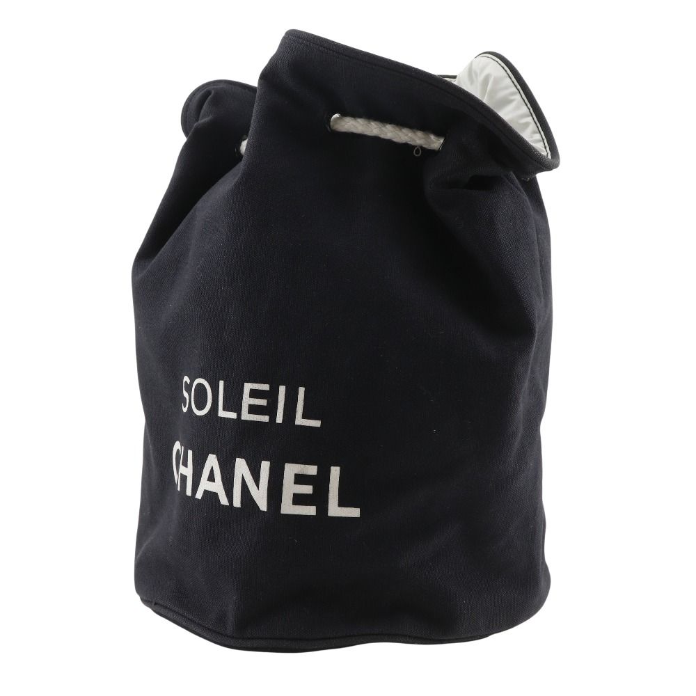 Chanel Mini Pool Bag Cotton Shoulder Bag