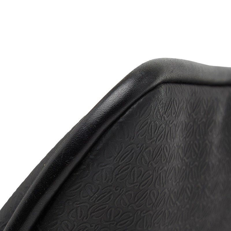 Loewe Repeat Anagram PVC Leather Shoulder Bag