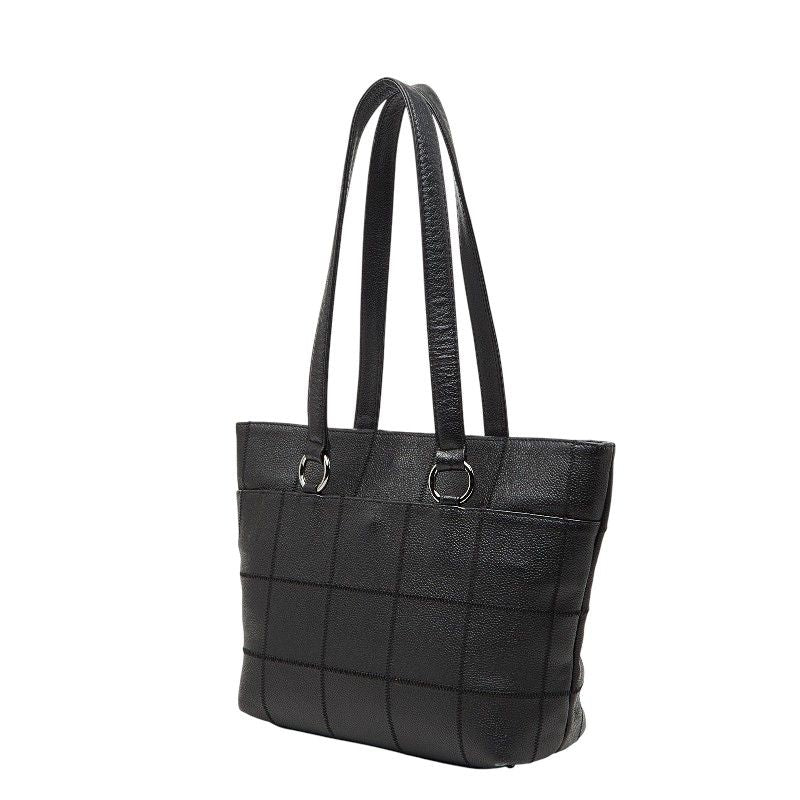 Chanel Choco Bar Caviar Skin Tote Bag