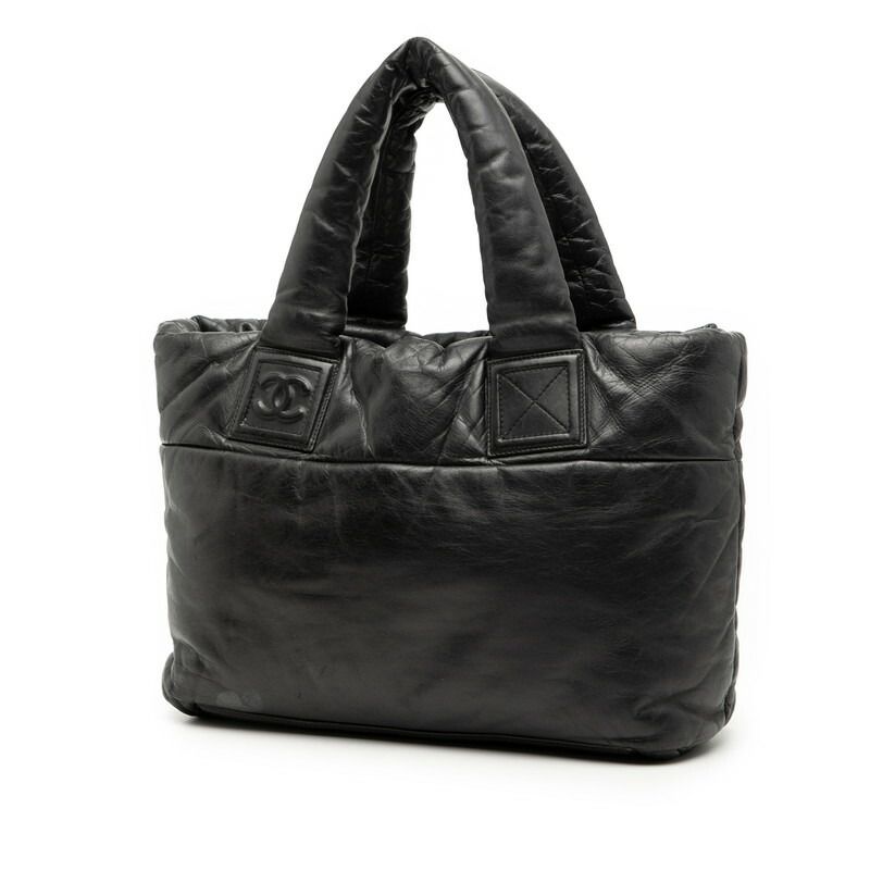 Chanel Coco Cocoon PM Leather Tote Bag