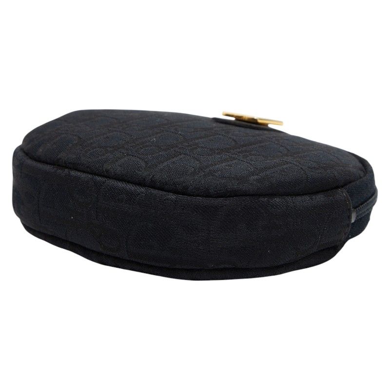 Dior Trotter Canvas Chain Shoulder Bag Coin Purse