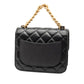 Chanel Coco Mark Tricomaterial Chain Shoulder Bag