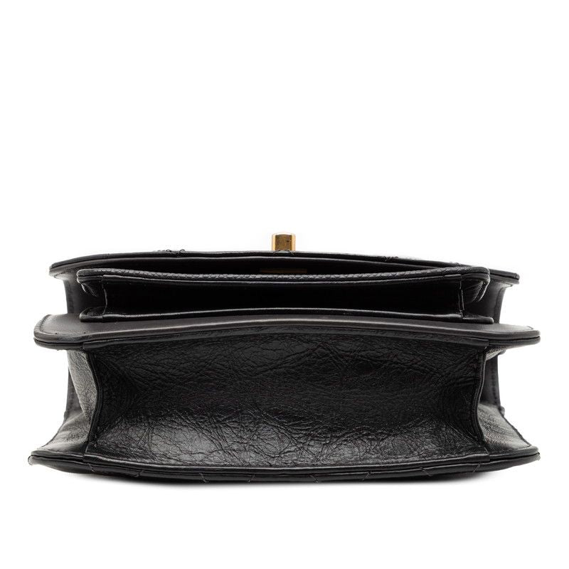 Chanel Coco Mark Tricomaterial Chain Shoulder Bag