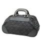 Chanel Paris New York Line Nylon Leather Boston Bag
