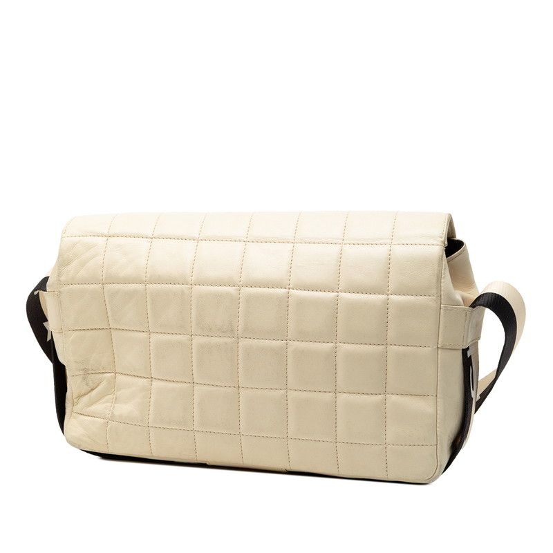 Chanel Choco Bar Leather Shoulder Bag