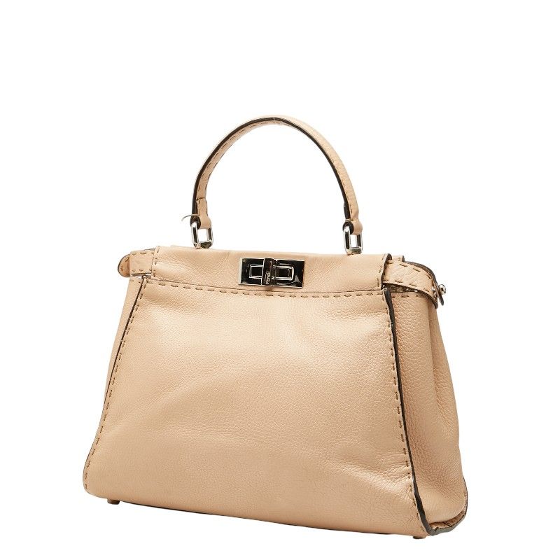 FENDI Peekaboo Selaria Leather 2way Bag