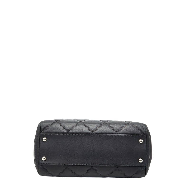 Chanel Hamptons Ultra Stitch Lambskin Chain Tote Bag