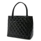 Chanel Matelasse Coco Mark Enamel 2way Tote Bag