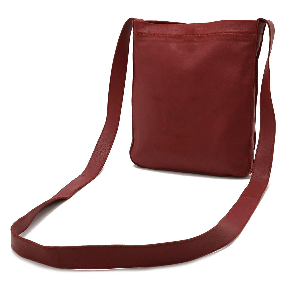 Herm s Clou de Selle Lambskin Shoulder Bag