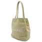 Chanel Camellia Logo Leather 2way Bag