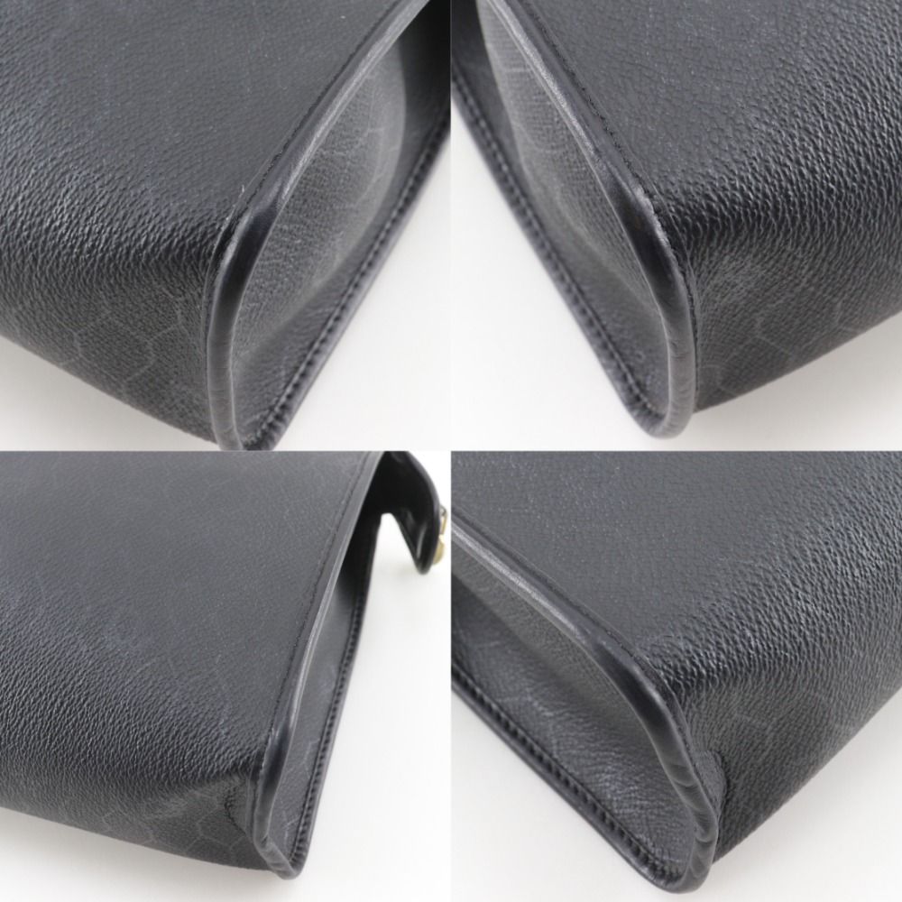 Christian Dior Old Dior Honeycomb PVC Clutch Bag