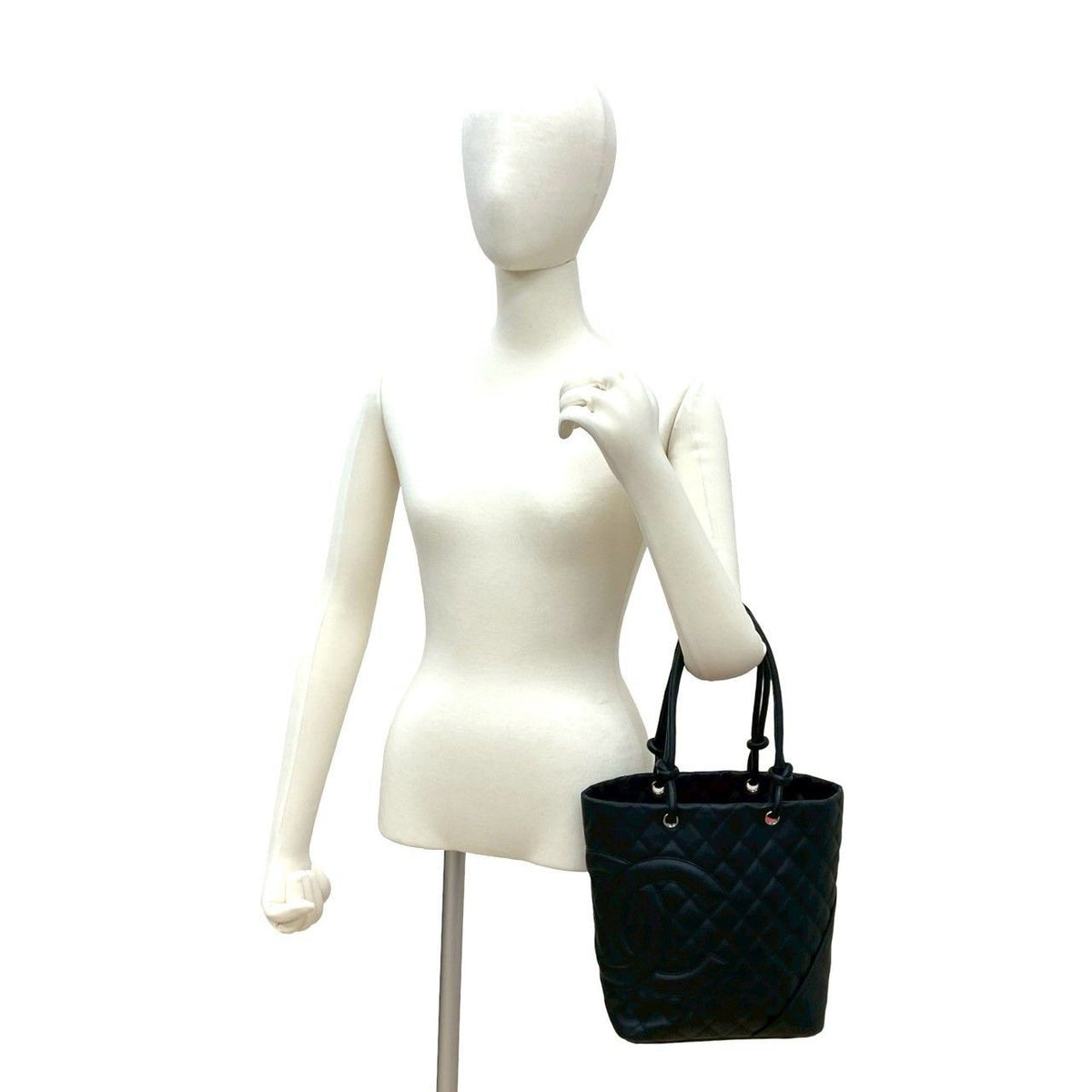 Chanel Cambon Line Leather Handbag