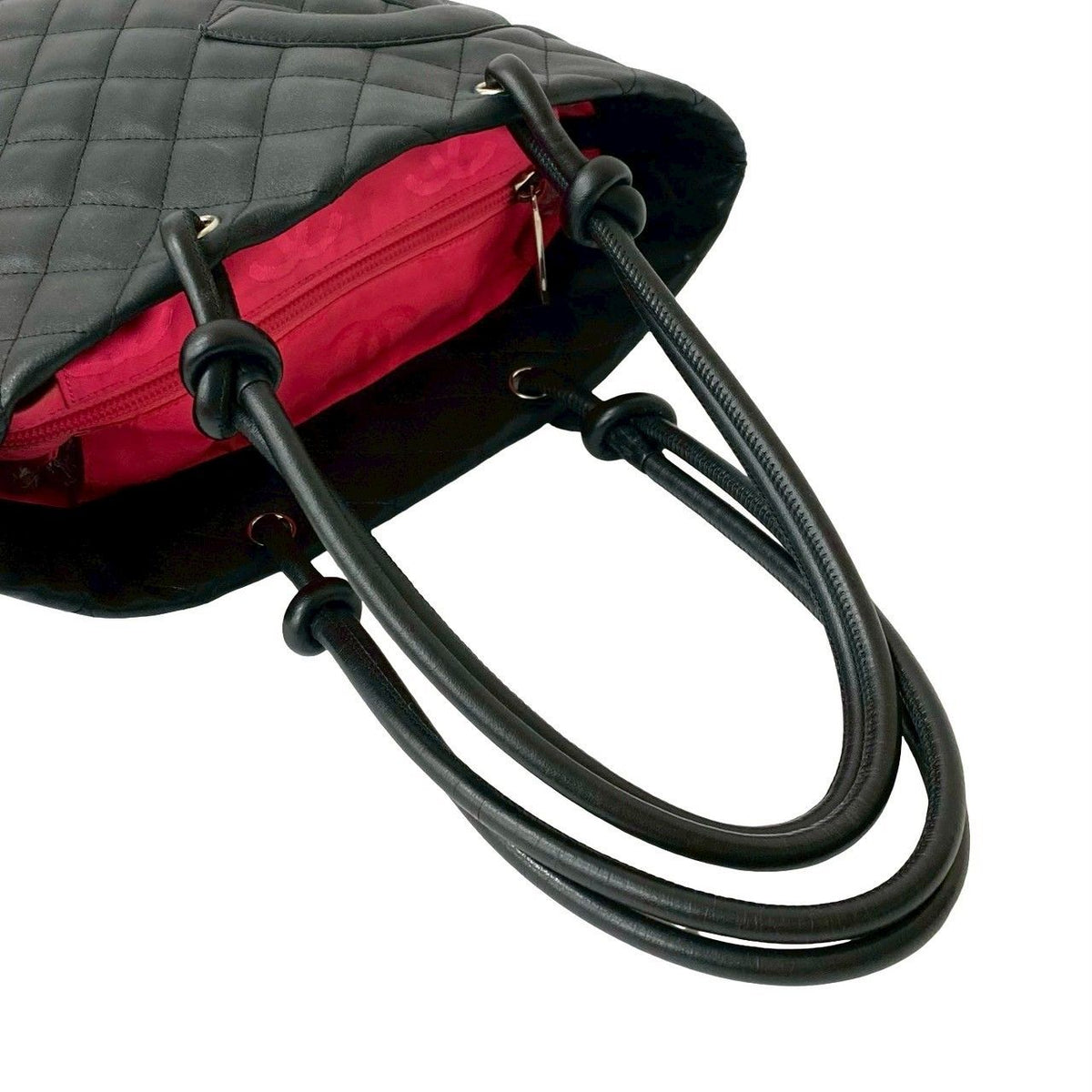 Chanel Cambon Line Leather Handbag