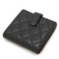 Chanel Matelasse Caviar Skin Bifold Wallet