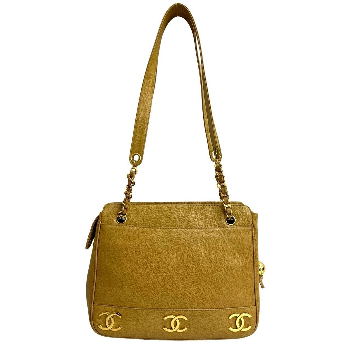 Chanel Caviar Leather Tote Bag