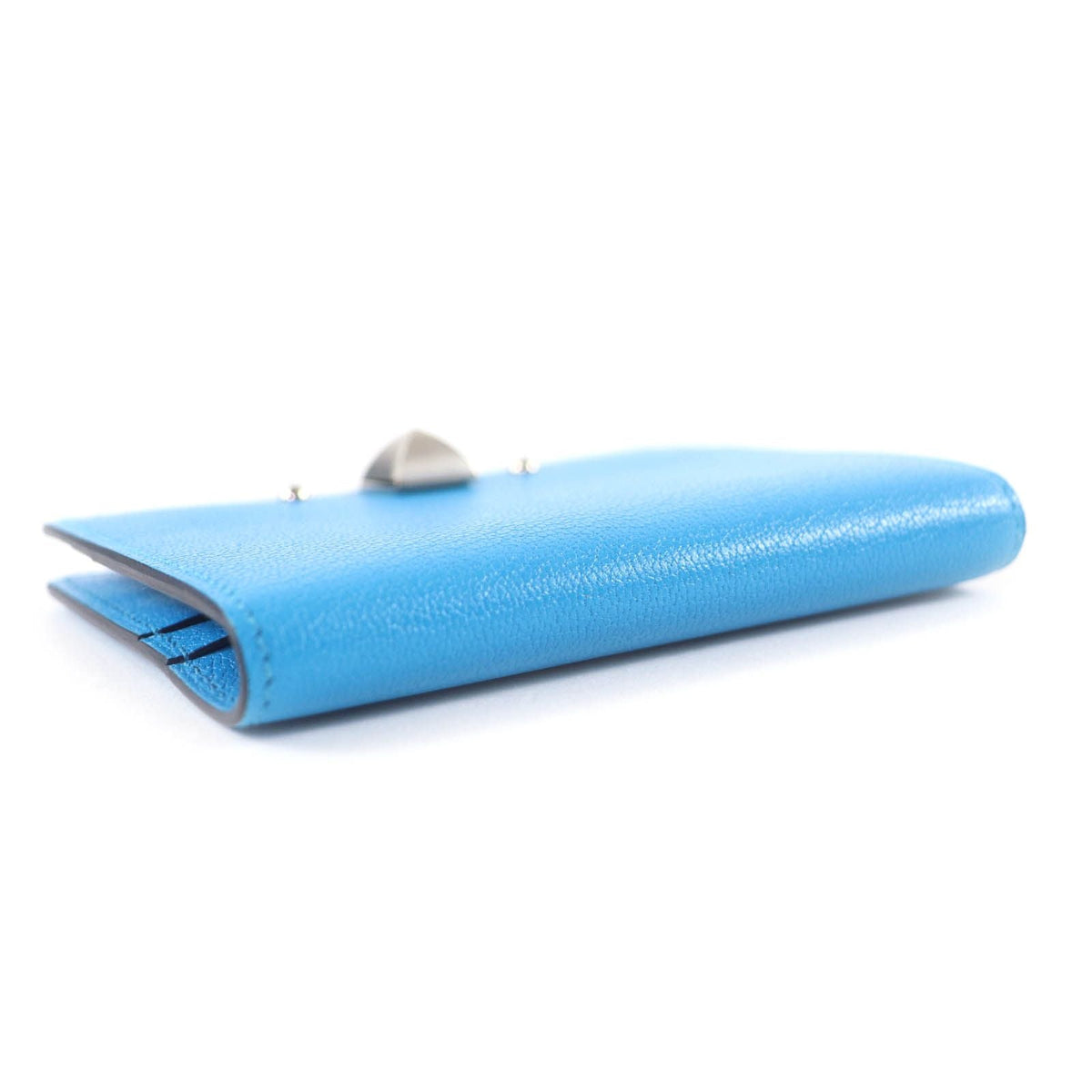 Herm�s Medall Leather Card Case